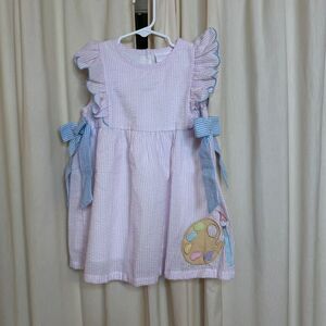 Stitchy fish 2T toddler girl dress